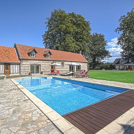 Clos Celeste - Campagne D Etretat Avec Piscine Et Spa (Adults Only) Écrainville Exteriér fotografie