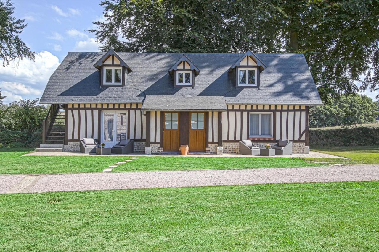 Clos Celeste - Campagne D Etretat Avec Piscine Et Spa (Adults Only) Écrainville Exteriér fotografie